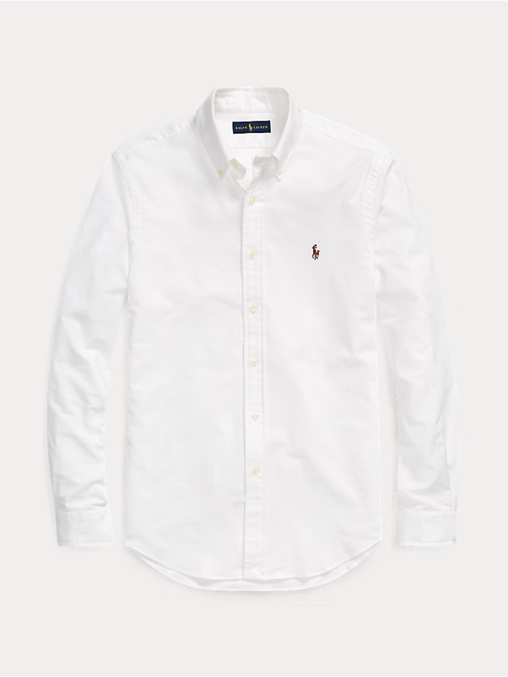 POLO RALPH LAUREN classic Oxford shirt in white